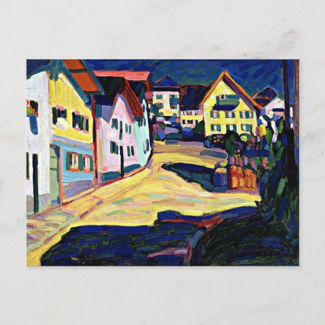 Postal Kandinsky - Murnau, Burggrabenstrasse 1 (Anverso)