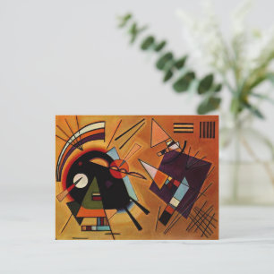 Postal Kandinsky - Negro y Violeta,