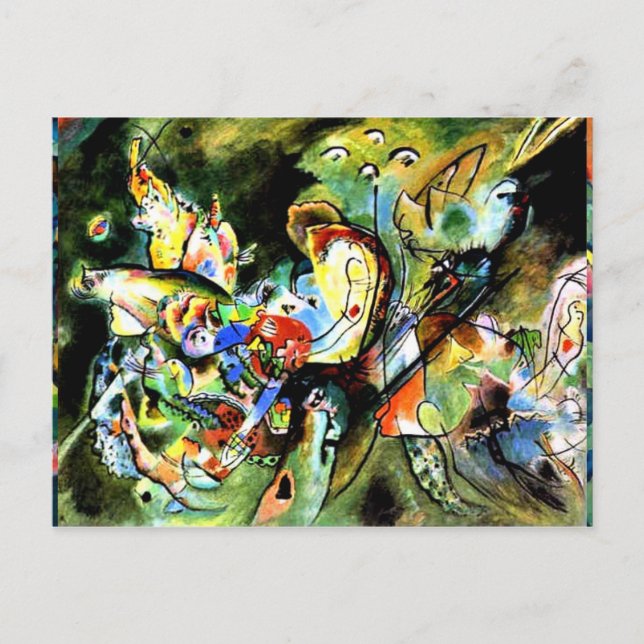 Postal Kandinsky - Sobredifusión (Anverso)