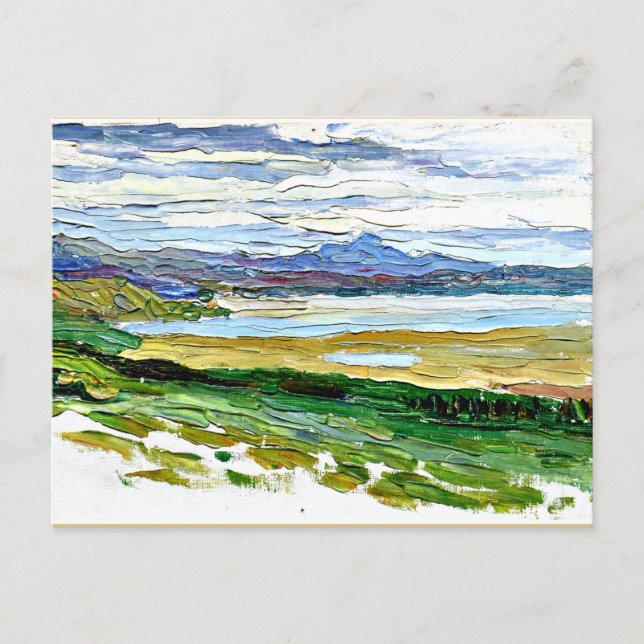 Postal Kandinsky - Túnez, la bahía (Anverso)