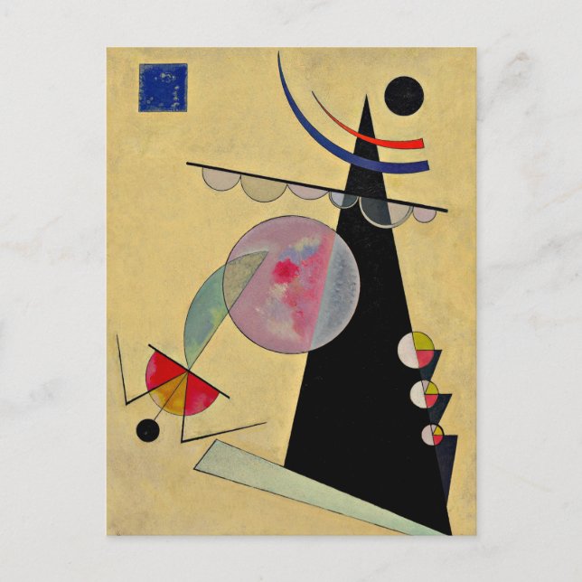 Postal Kandinsky - Unidad brillante, (Anverso)