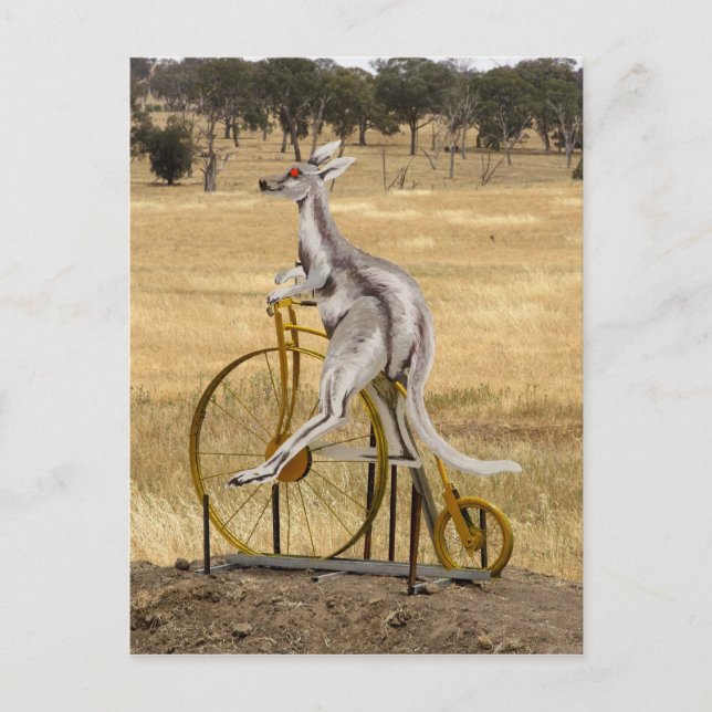 Postal Kangaro On Wheels (Anverso)