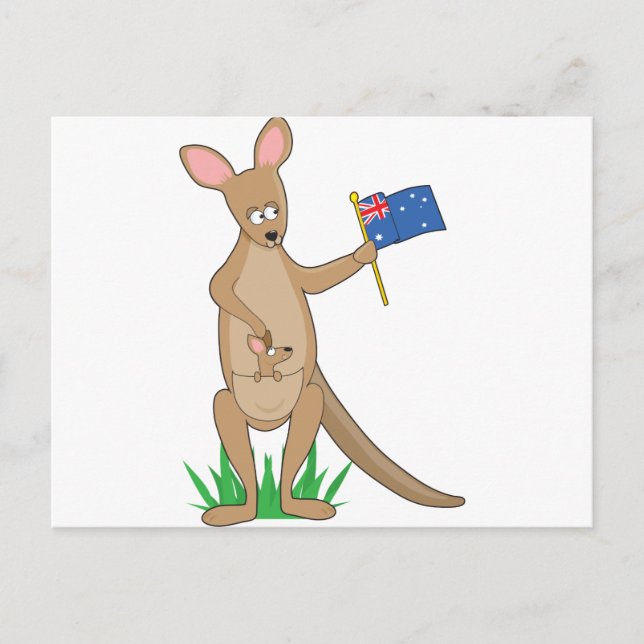 Postal Kangaroo (Anverso)