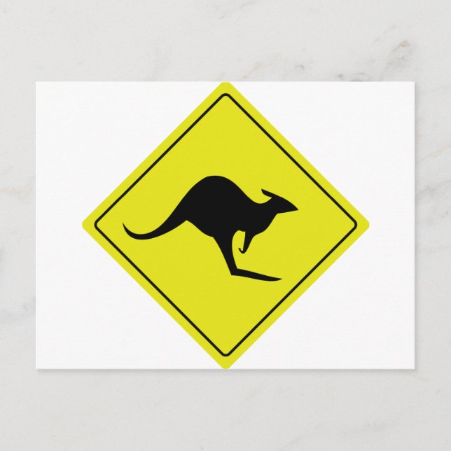 Postal kangaroo australia (Anverso)