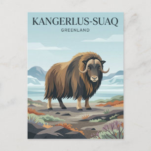 Postal Kangerlussuaq Groenlandia