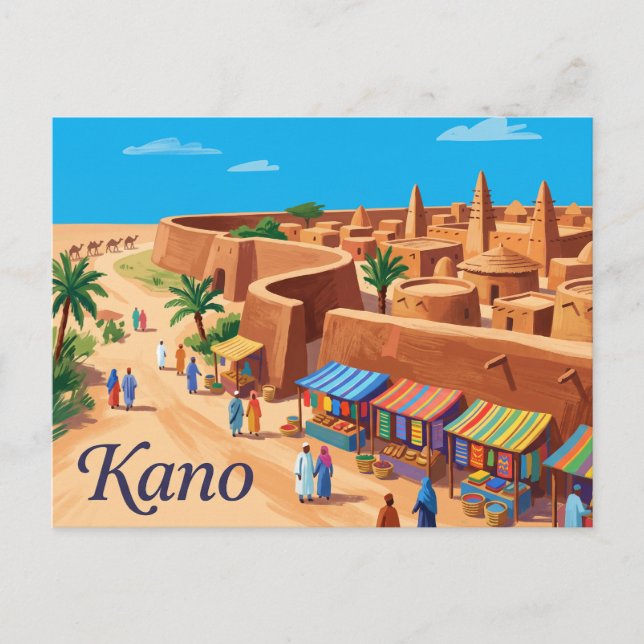 Postal Kano Nigeria (Anverso)