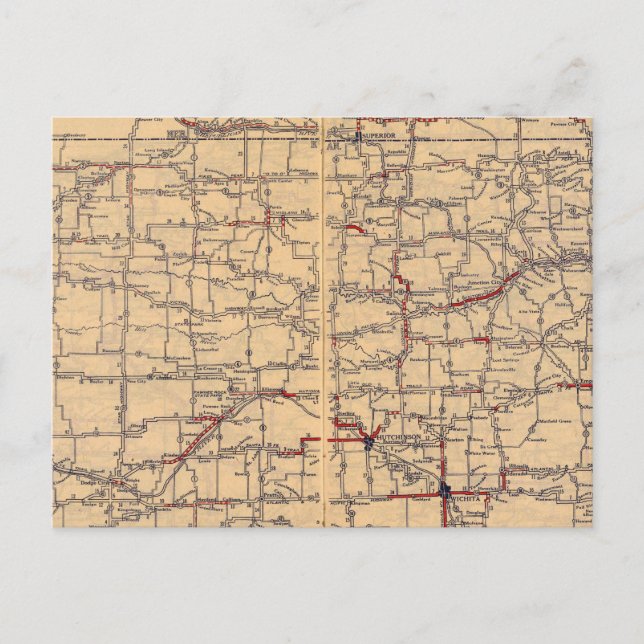 Postal Kansas (Anverso)