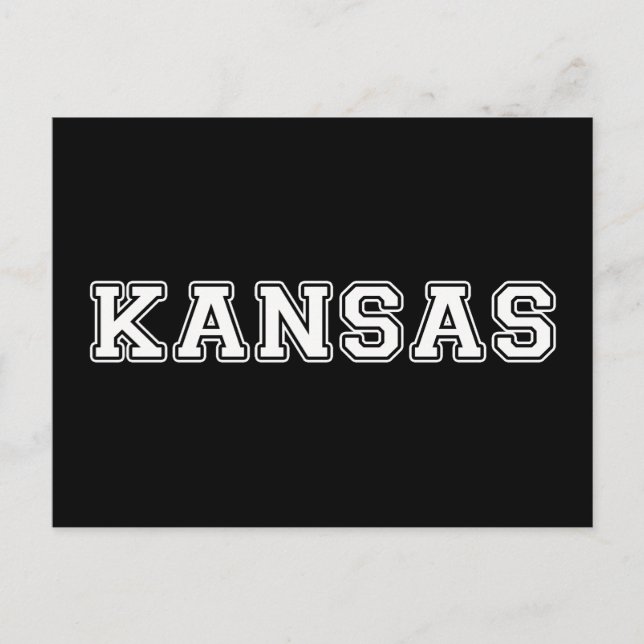 Postal Kansas (Anverso)