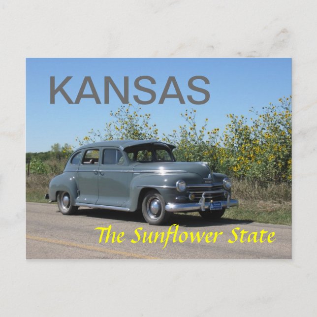 Postal Kansas (Anverso)