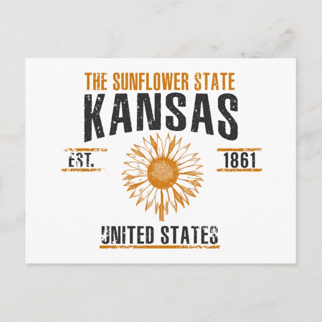 Postal Kansas (Anverso)