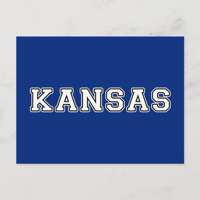 Postal Kansas (Anverso)