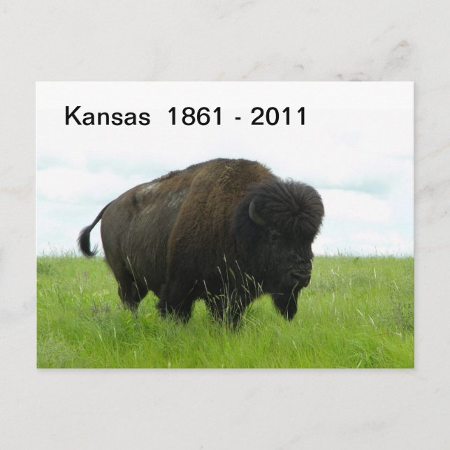 Postal Kansas 1861 - 2011 (Anverso)