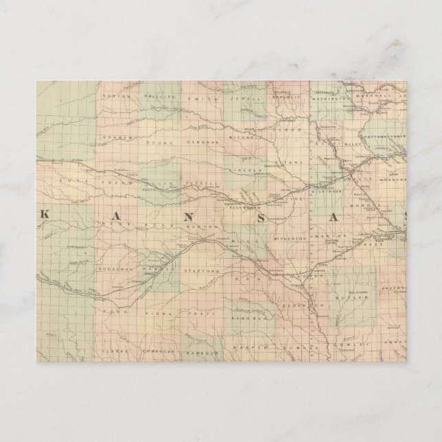 Postal Kansas 6 (Anverso)