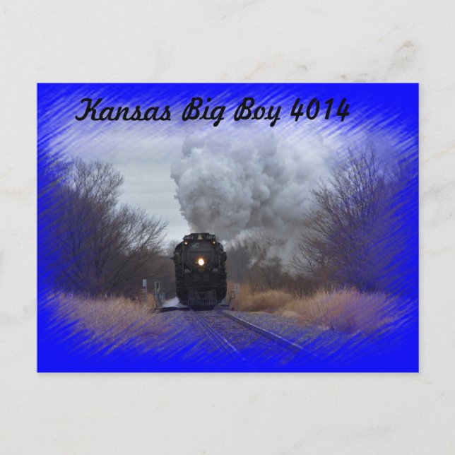 Postal Kansas Big Boy (Anverso)