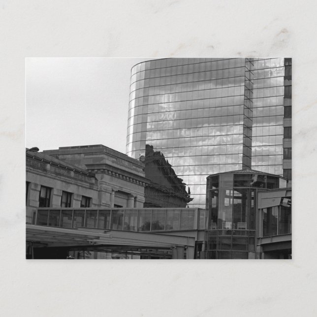 Postal Kansas City, la foto de la arquitectura del enlace (Anverso)