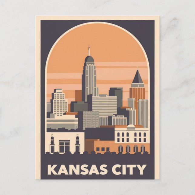 Postal Kansas City, Missouri (Anverso)