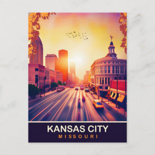 Postal Kansas City, Misuri, Viajes 