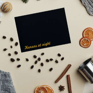 Postal Kansas de noche