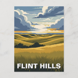 Postal Kansas Flint Hills Travel