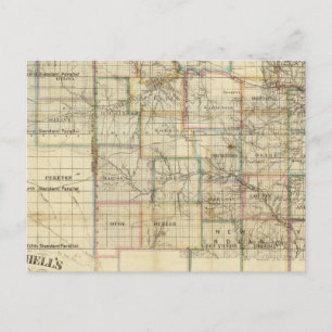 Postal Kansas y las minas de oro