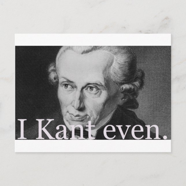 Postal Kant Even (Anverso)