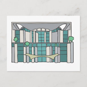 Postal Kanzleramt en Berlín