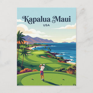 Postal Kapalua Golf USA