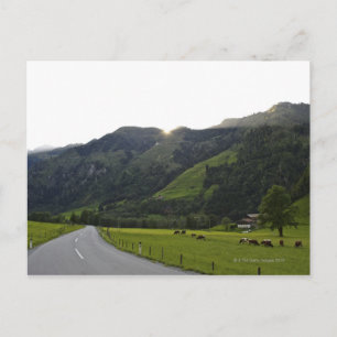 Postal kaprun, salzburgo, salzburger land, salzkammergut,