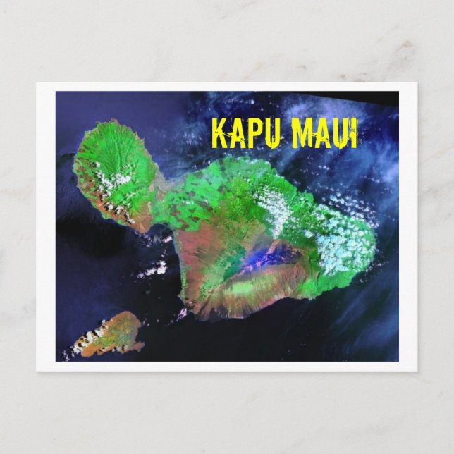 Postal Kapu Maui (Anverso)