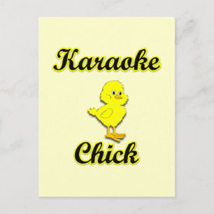Postal Karaoke Chick