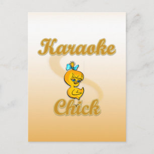 Postal Karaoke Chick