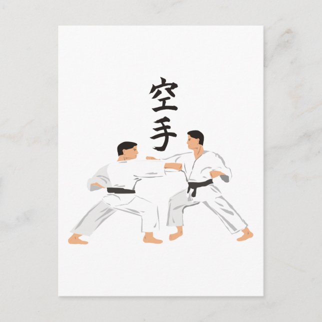 Postal Karate (Anverso)