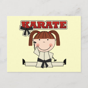 Postal KARATE - Camisetas y regalos Chicas de Brunette