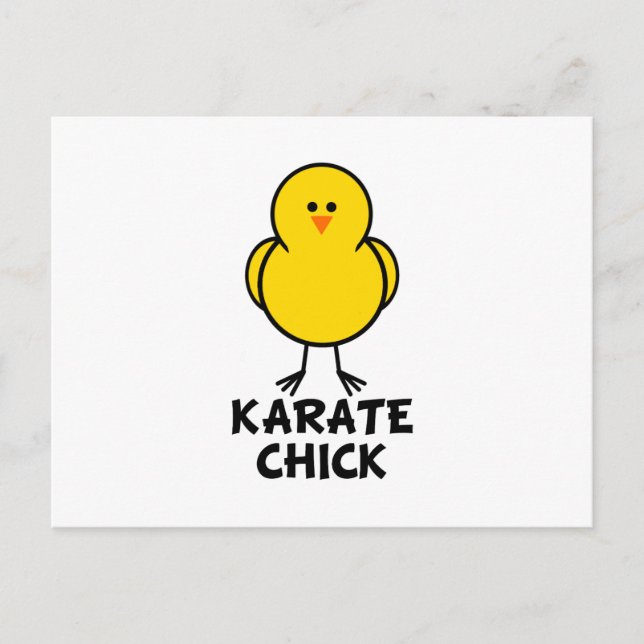 Postal Karate Chick (Anverso)