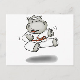 Postal Karate Hippo