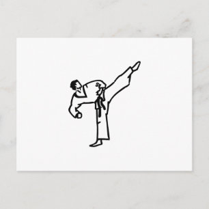 Postal Karate Kick