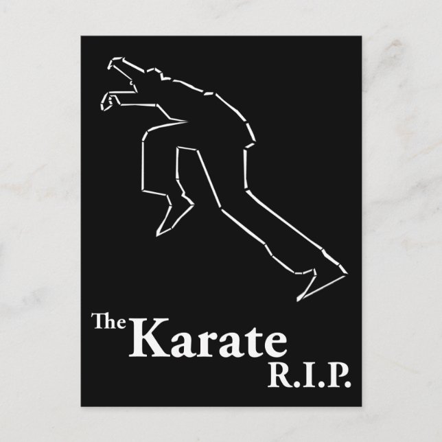 Postal Karate R.I.P. (Anverso)
