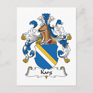 Postal Karg Family Crest