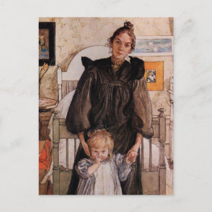 Postal Karin y Kersti c1890