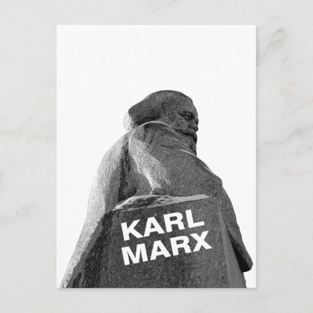Postal Karl Marx (Anverso)