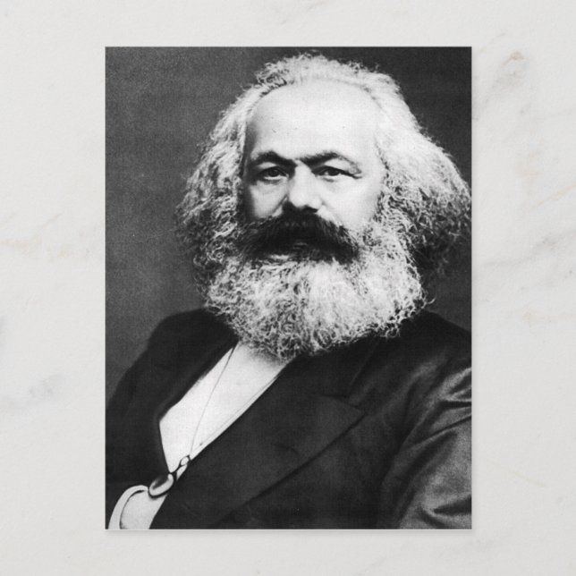 Postal karl marx (Anverso)