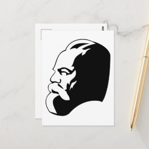 Postal Karl Marx, Comunismo, Socialismo, Unión Soviética