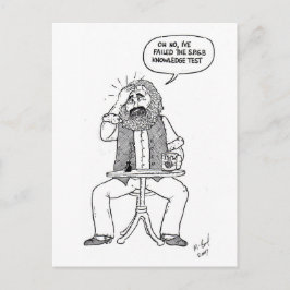 Postal Karl Marx falló en la prueba SPGB