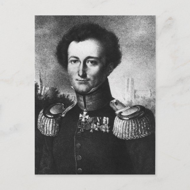 Postal Karl von Clausewitz (Anverso)