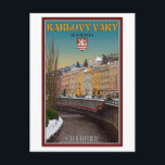 Postal Karlovy Vary - Invierno del río Semnice<br><div class="desc">El río Semnice que atraviesa Karlovy Vary (Carlsbad) en una fría tarde de diciembre - Karlovy Vary,  República Checa</div>