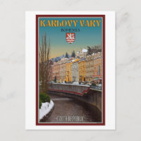 Karlovy Vary - Invierno del río Semnice