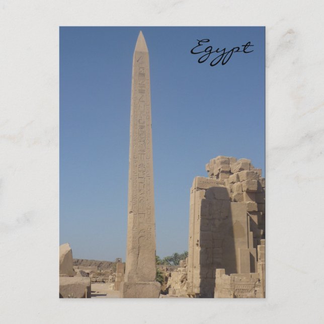Postal karnak obelisk (Anverso)