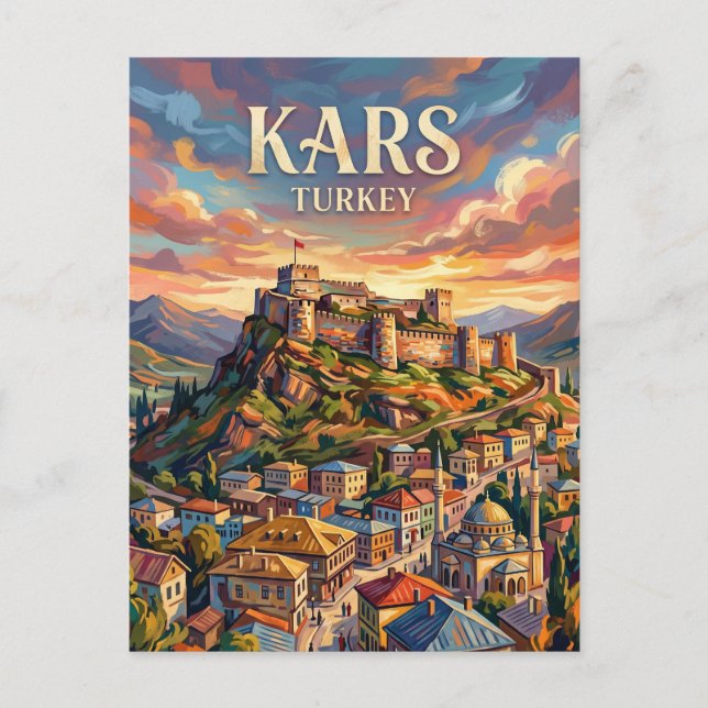Postal Kars Turquía (Anverso)