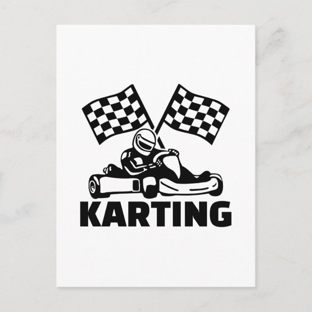 Postal Karting (Anverso)