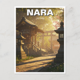 Postal Kasuga Taisha Nara Japón Viajes